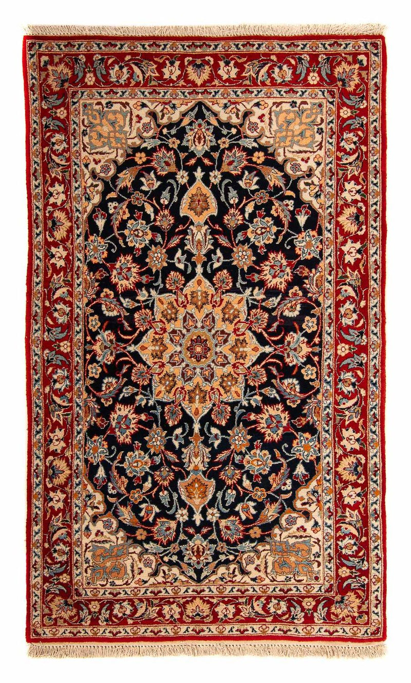 Runner Perser Rug - Isfahan - Premium - 175 x 100 cm - dark blue
