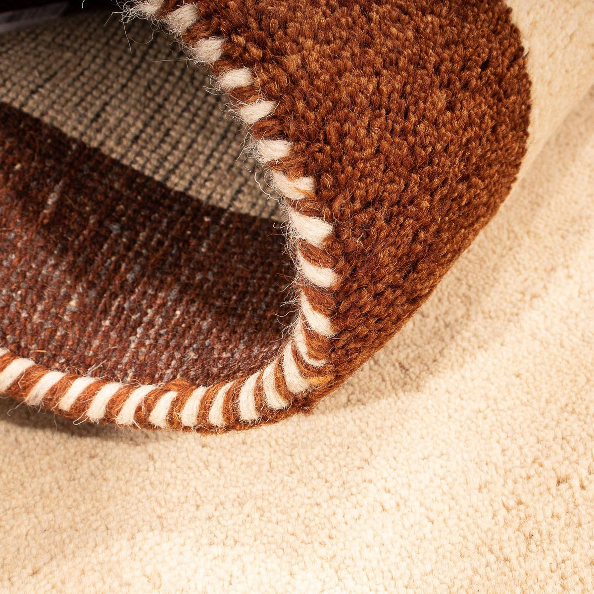 Gabbeh Rug - Indus - 142 x 69 cm - beige