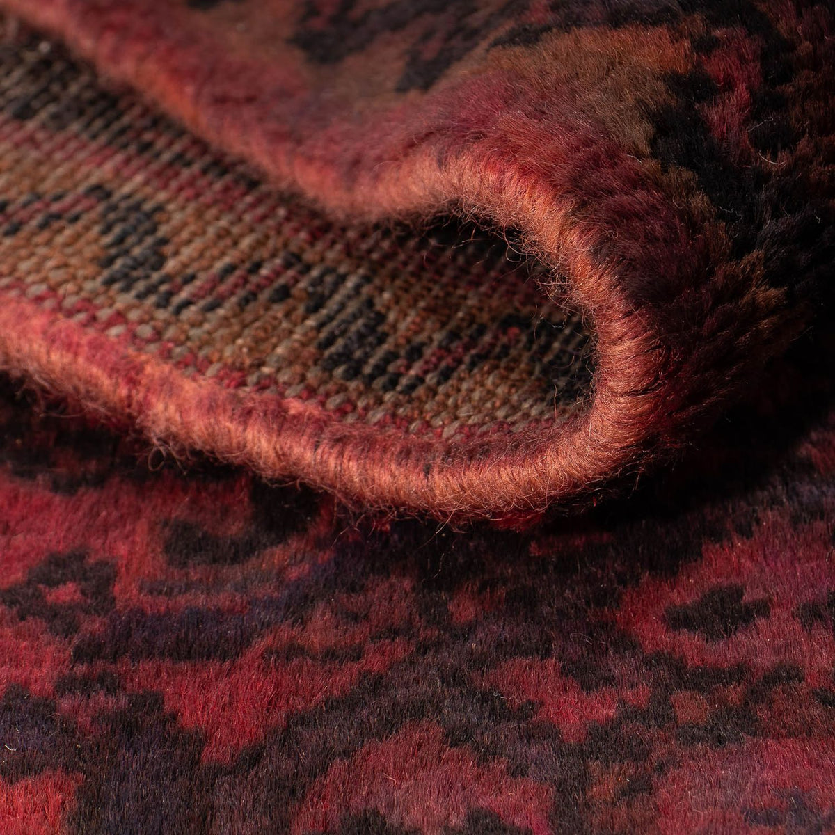 Perser Rug - Nomadic - 160 x 98 cm - dark red