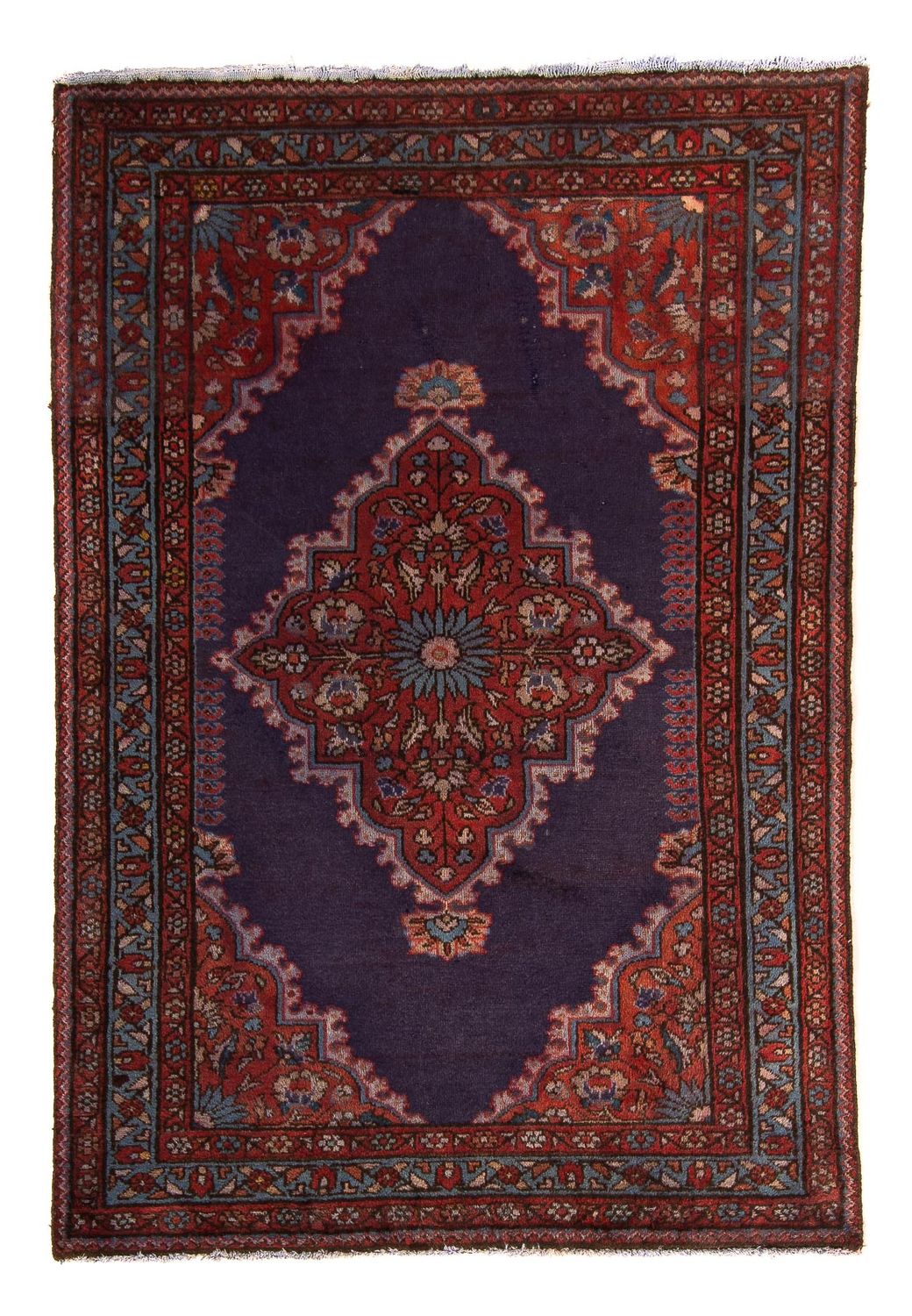 Perser Rug - Nomadic - 150 x 105 cm - dark blue