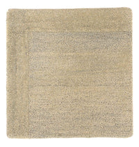 Wool Rug square  - 47 x 47 cm - multicolored