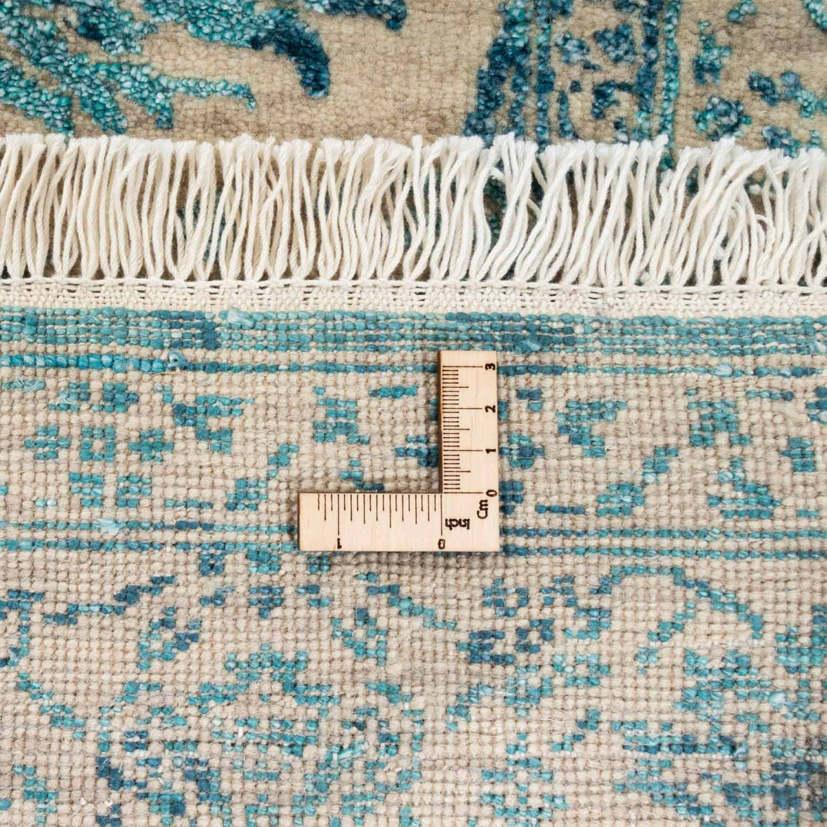 Designer Rug - 188 x 136 cm - turquoise