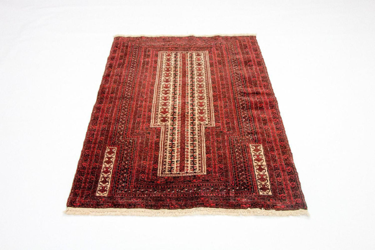 Belutsch Rug - 129 x 93 cm - red