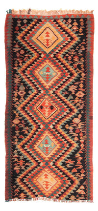 Kelim Rug - Old - 260 x 130 cm - multicolored