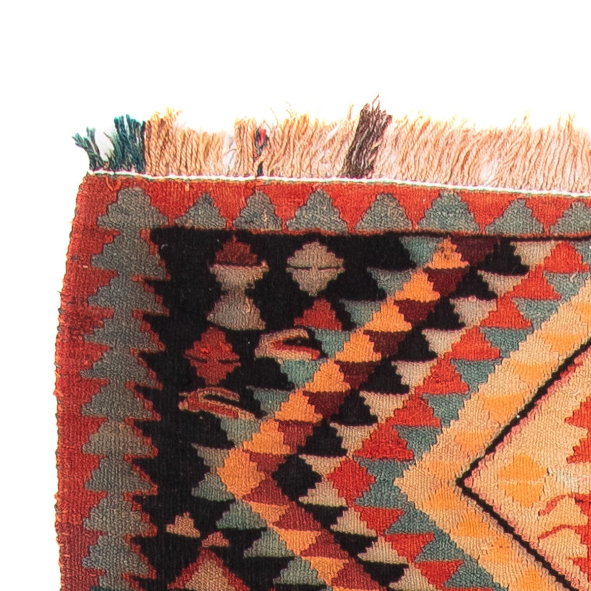 Kelim Rug - Old - 260 x 130 cm - multicolored