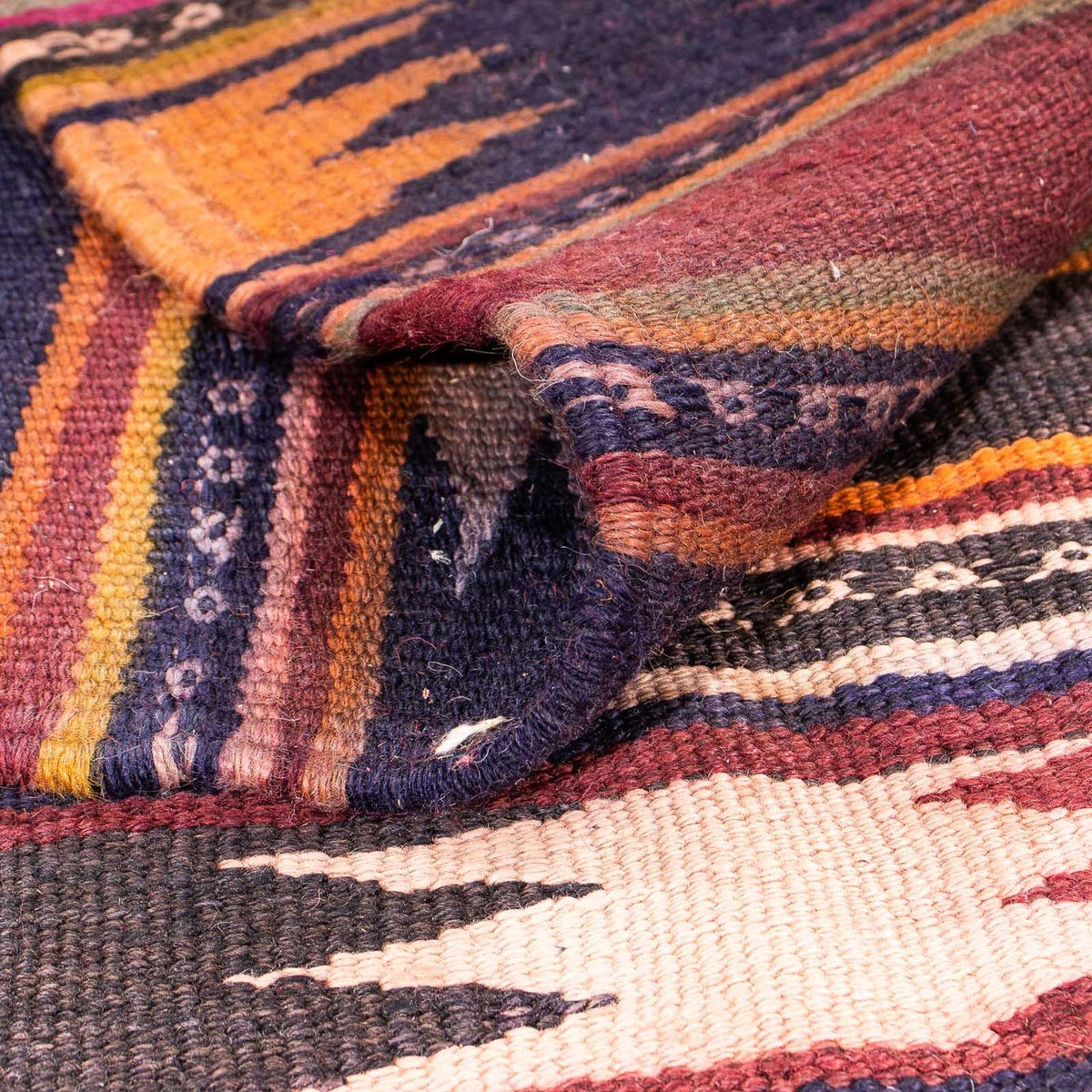 Kelim Rug - Old - 260 x 195 cm - multicolored