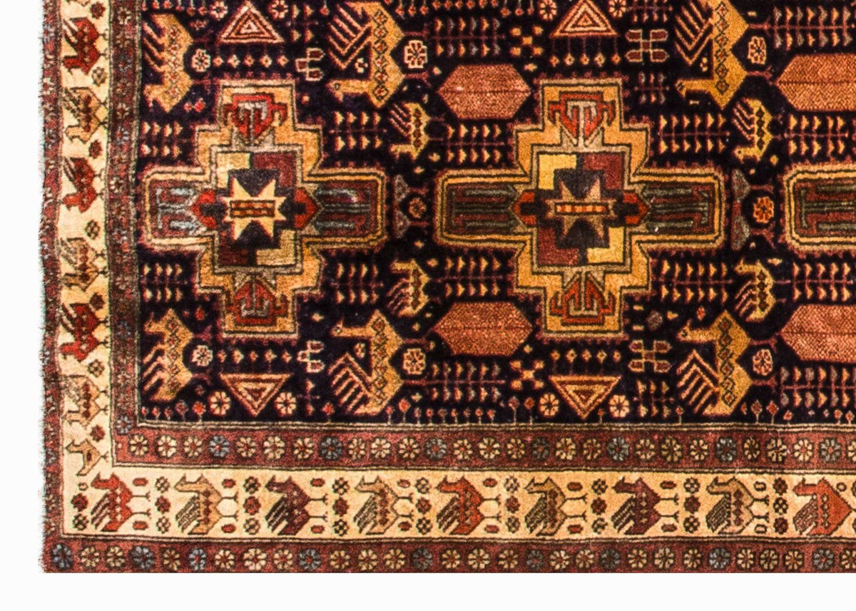 Runner Perser Rug - Nomadic - 326 x 98 cm - dark blue