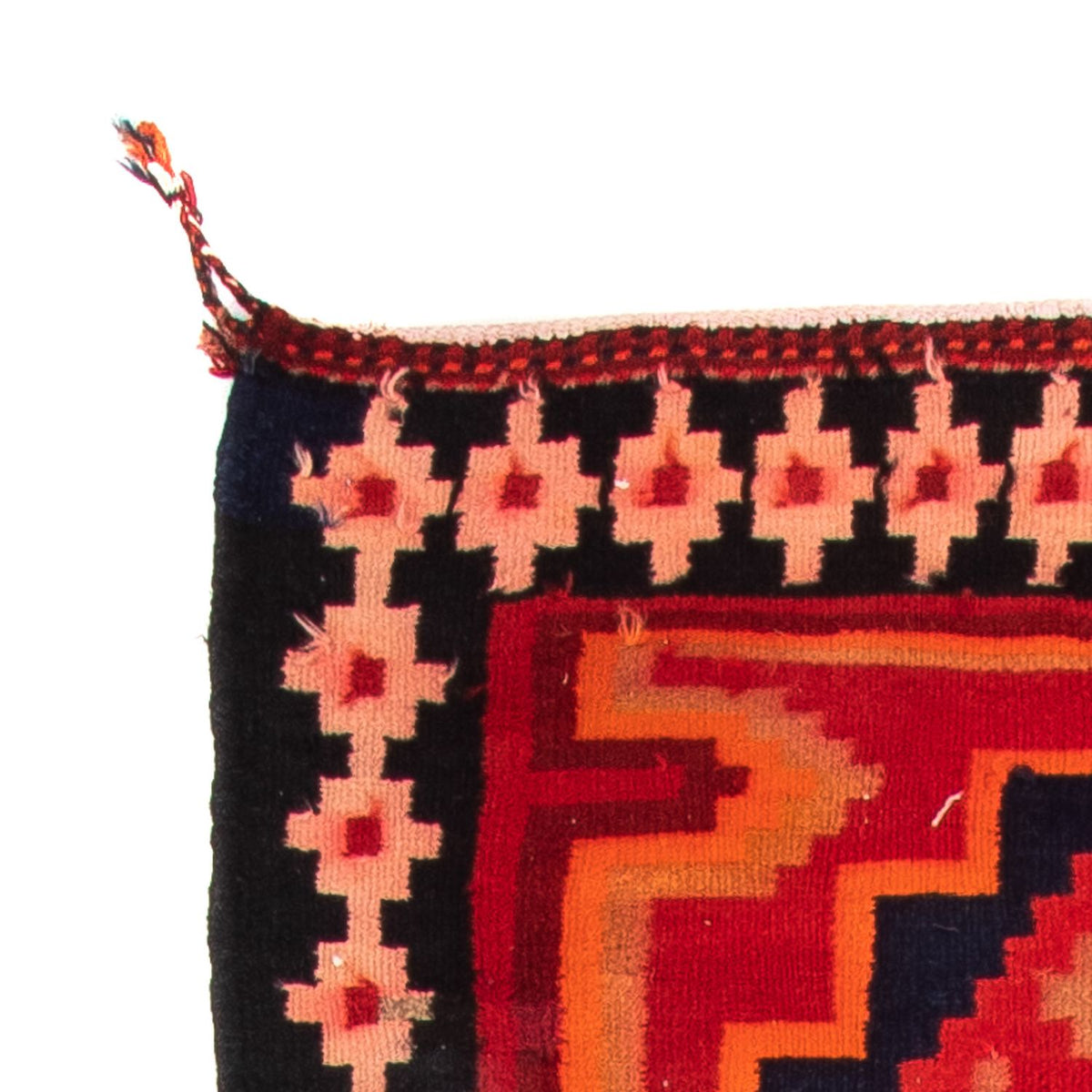 Runner Kelim Rug - Old - 285 x 100 cm - multicolored