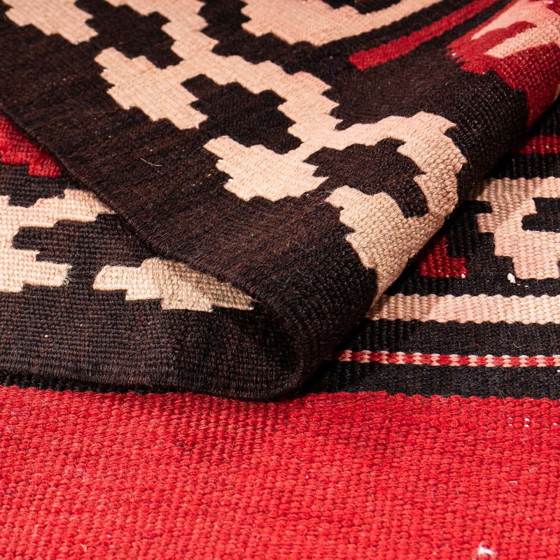 Runner Kelim Rug - Old - 330 x 150 cm - multicolored