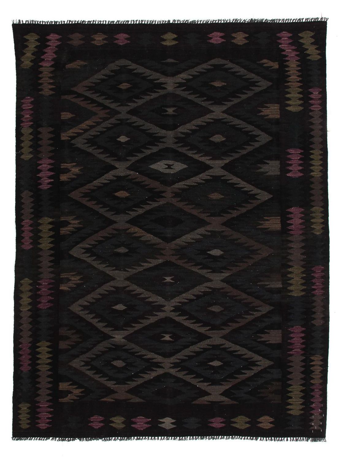 Kelim Rug - Splash - 230 x 168 cm - multicolored