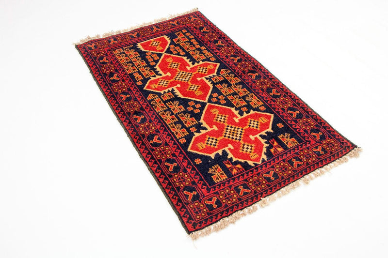 Belutsch Rug - 136 x 80 cm - blue