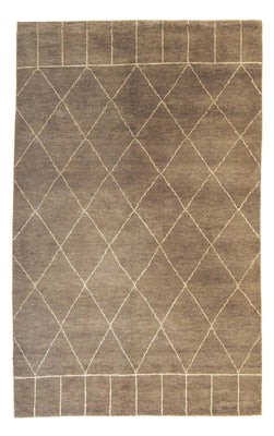 Designer Rug - 240 x 160 cm - dark brown