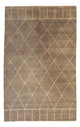 Designer Rug - 240 x 160 cm - dark brown