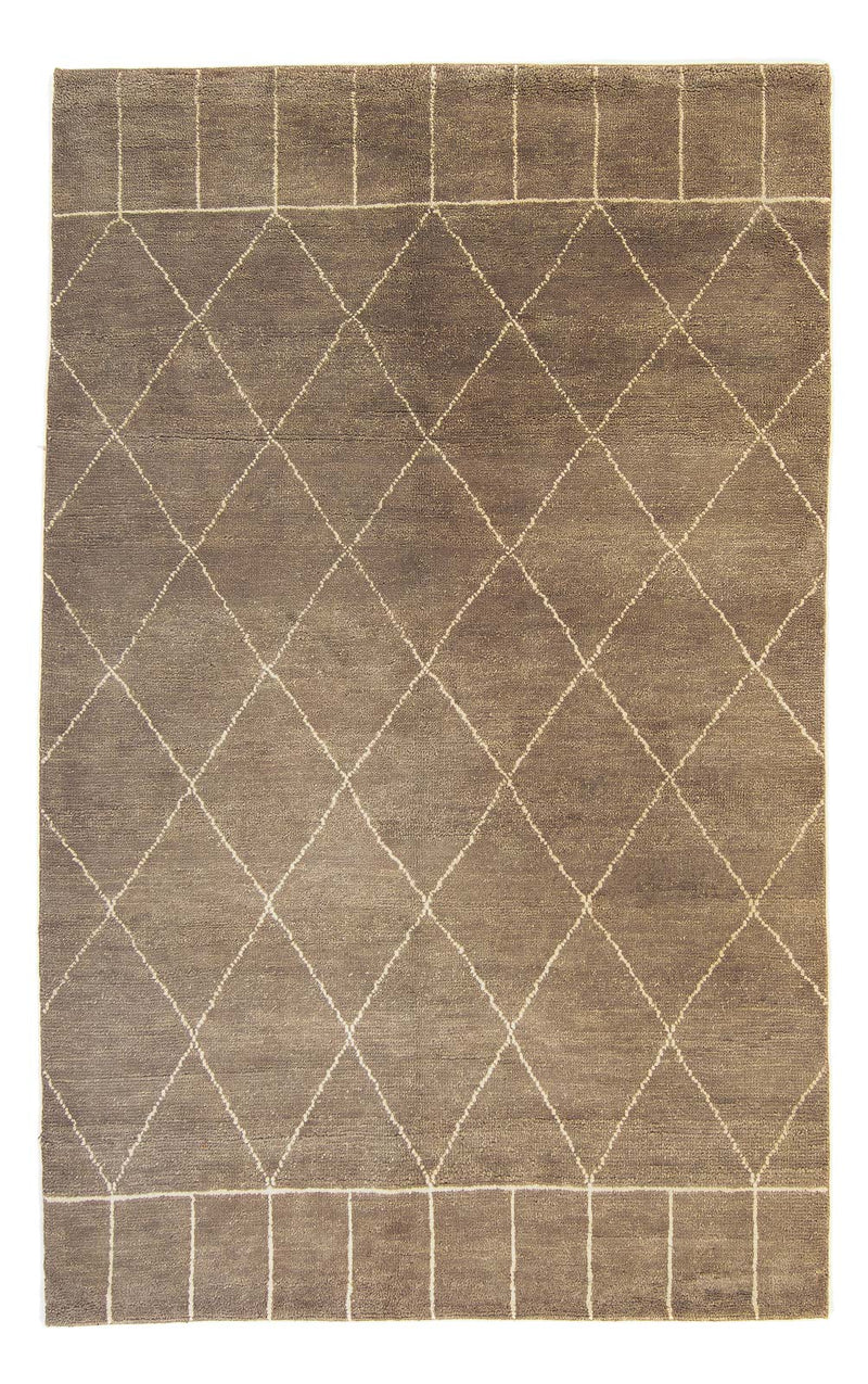 Designer Rug - 240 x 160 cm - dark brown