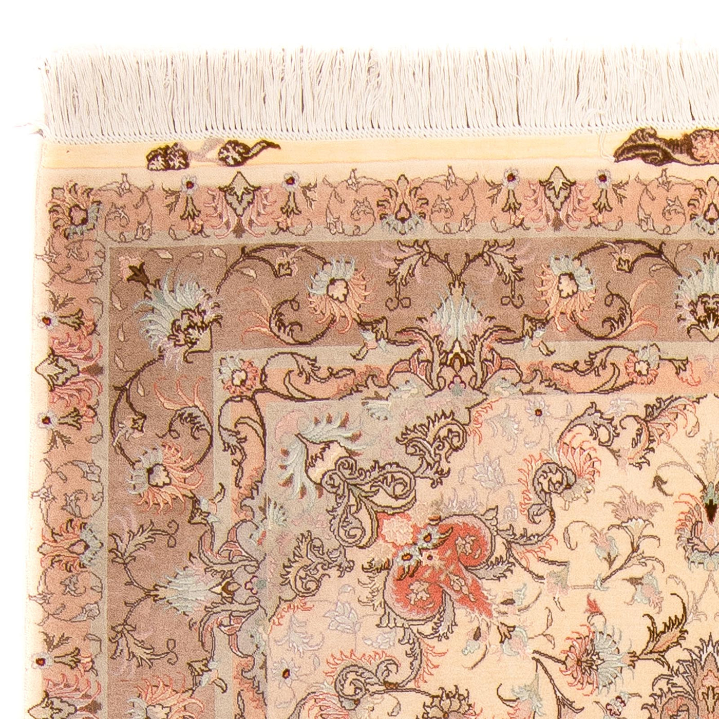 Tabriz - 60 Raj Rug 200x152cm - Persian Rugs