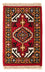 Oriental Rug - 60 x 40 cm - dark red