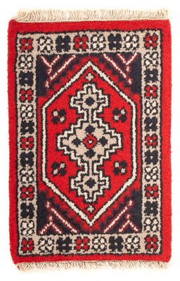 Oriental Rug - 60 x 40 cm - dark red