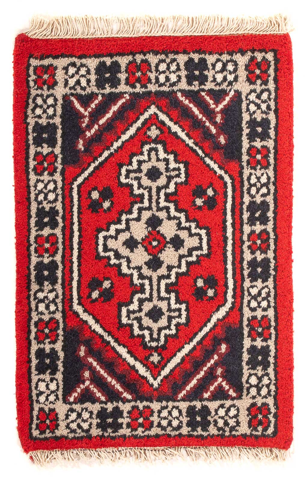Oriental Rug - 60 x 40 cm - dark red