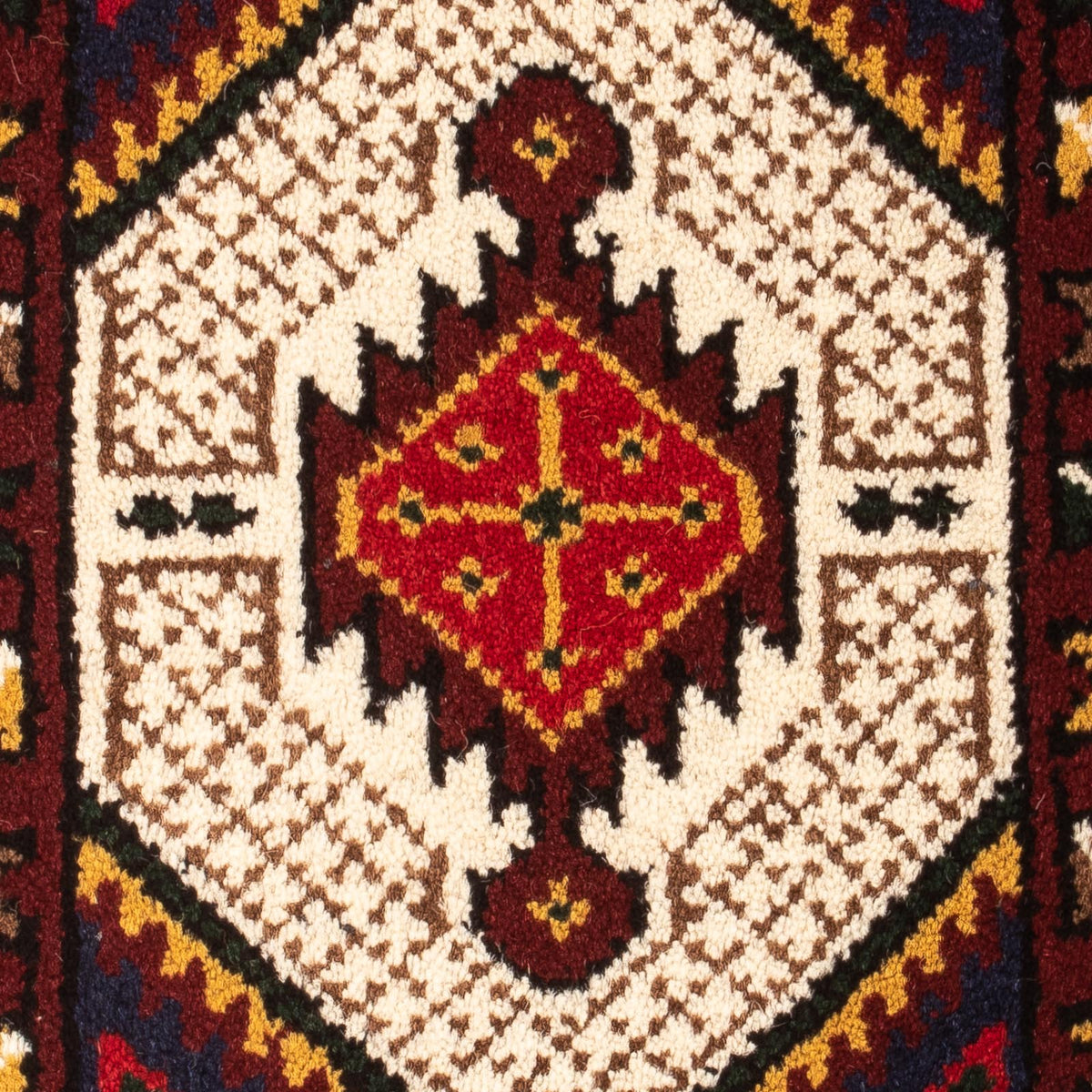 Oriental Rug - 60 x 40 cm - dark red