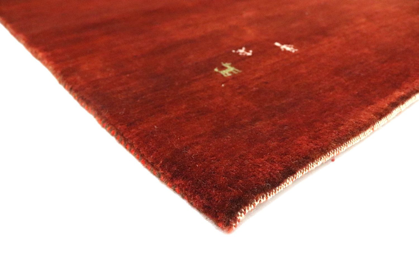 Runner Gabbeh Rug - Loribaft Perser - 280 x 81 cm - brown