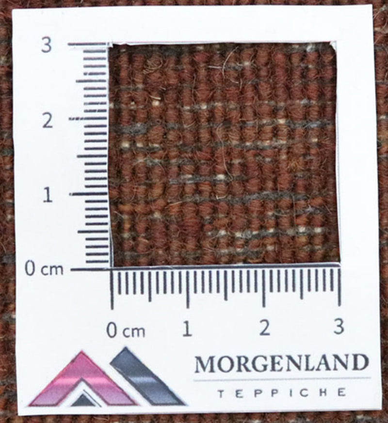 Runner Gabbeh Rug - Loribaft Perser - 280 x 81 cm - brown