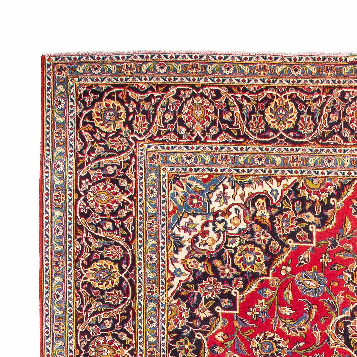 Perser Rug - Keshan - 346 x 243 cm - red