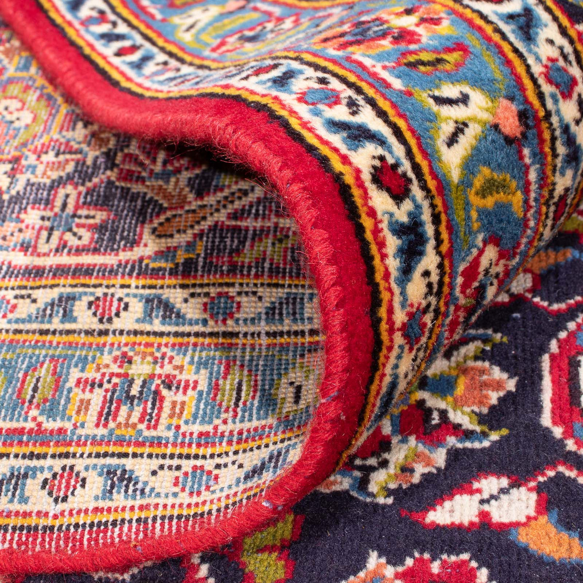 Perser Rug - Keshan - 346 x 243 cm - red