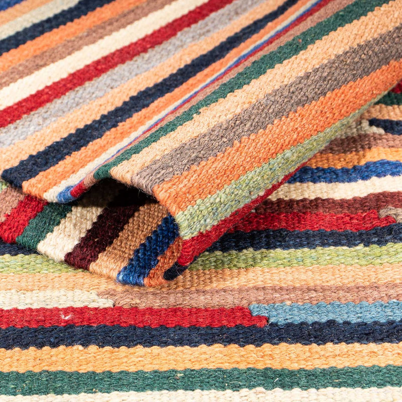 Kelim Rug - Trendy - 206 x 148 cm - multicolored