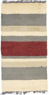 Nepal Rug 70x140cm - Wool Rug - Rectangle / Multicolored / 70 x 140 cm Rectangle