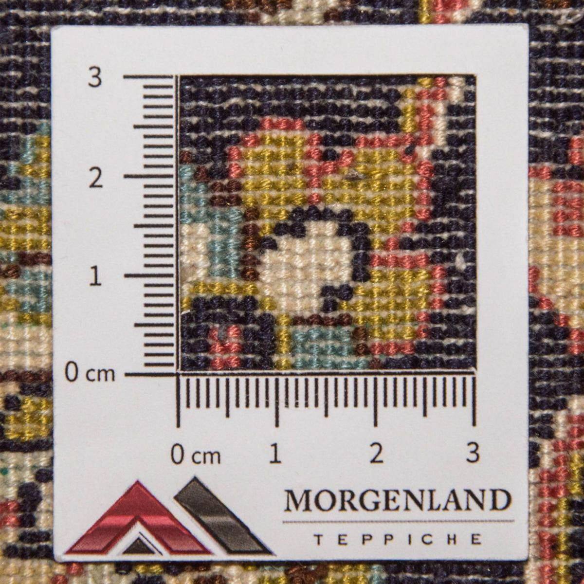 Silk Rug - Kashmir Silk - 150 x 93 cm - dark blue