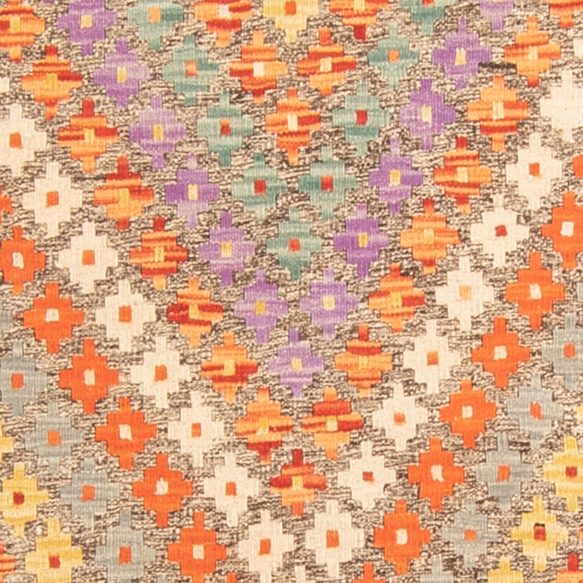 Kelim Rug - Splash - 200 x 155 cm - multicolored