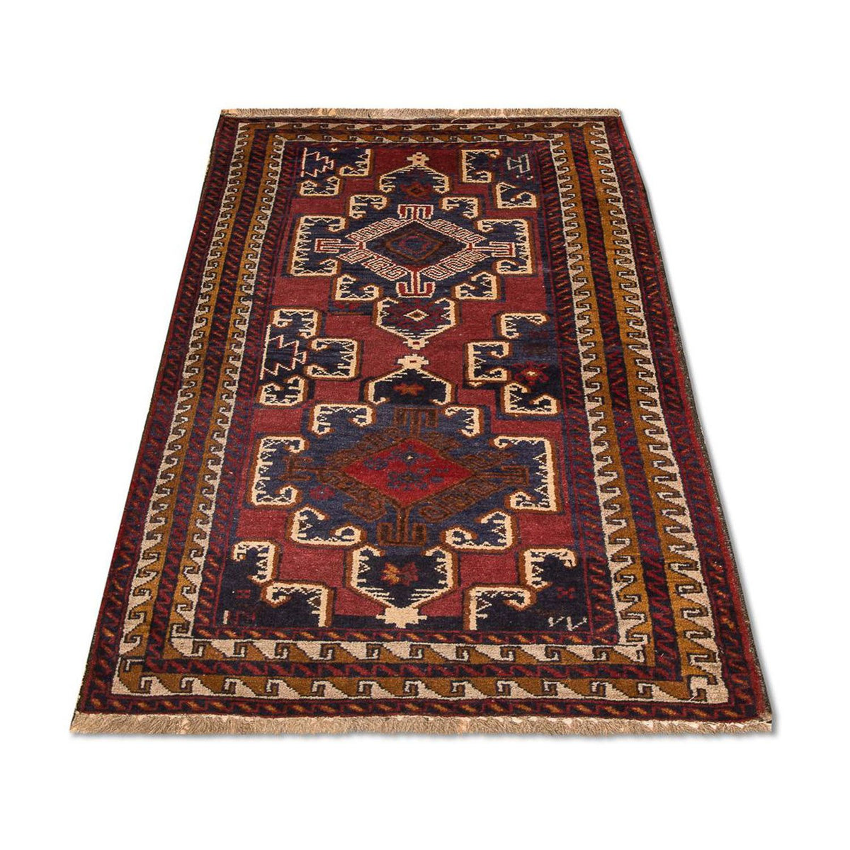 Belutsch Rug - 147 x 82 cm - blue