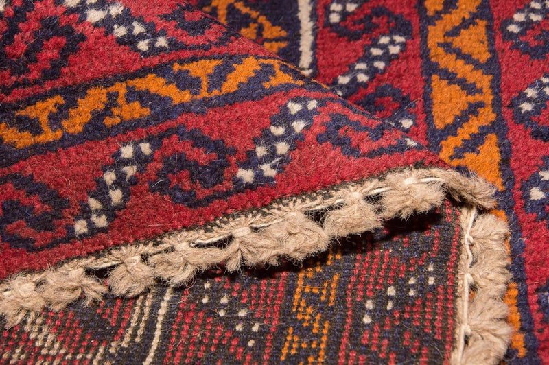 Belutsch Rug - 126 x 77 cm - multicolored