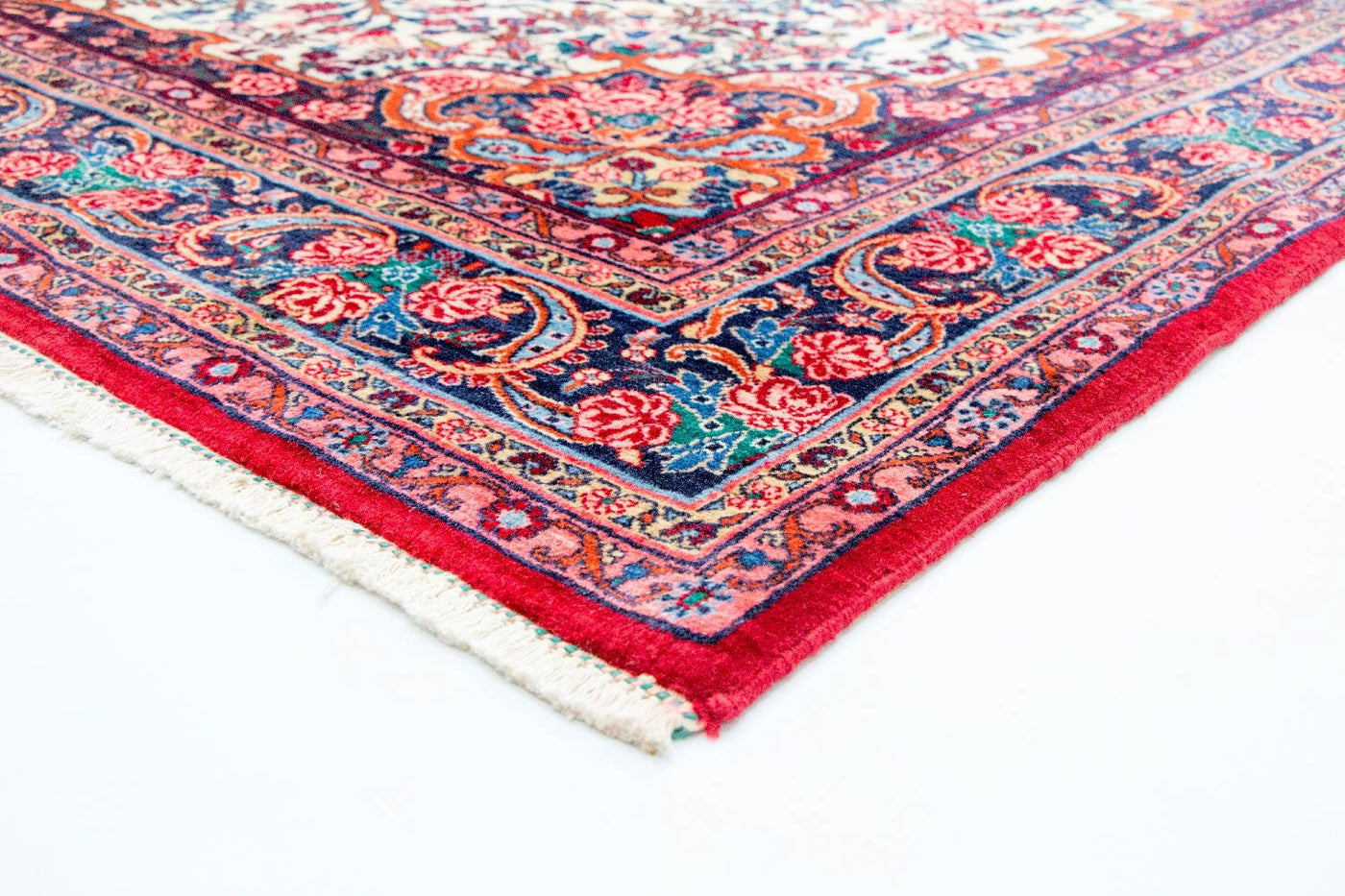 Qom Rug 333x213cm - Persian Rugs