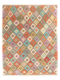 Kelim Rug - Splash - 195 x 155 cm - multicolored