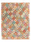 Kelim Rug - Splash - 195 x 155 cm - multicolored
