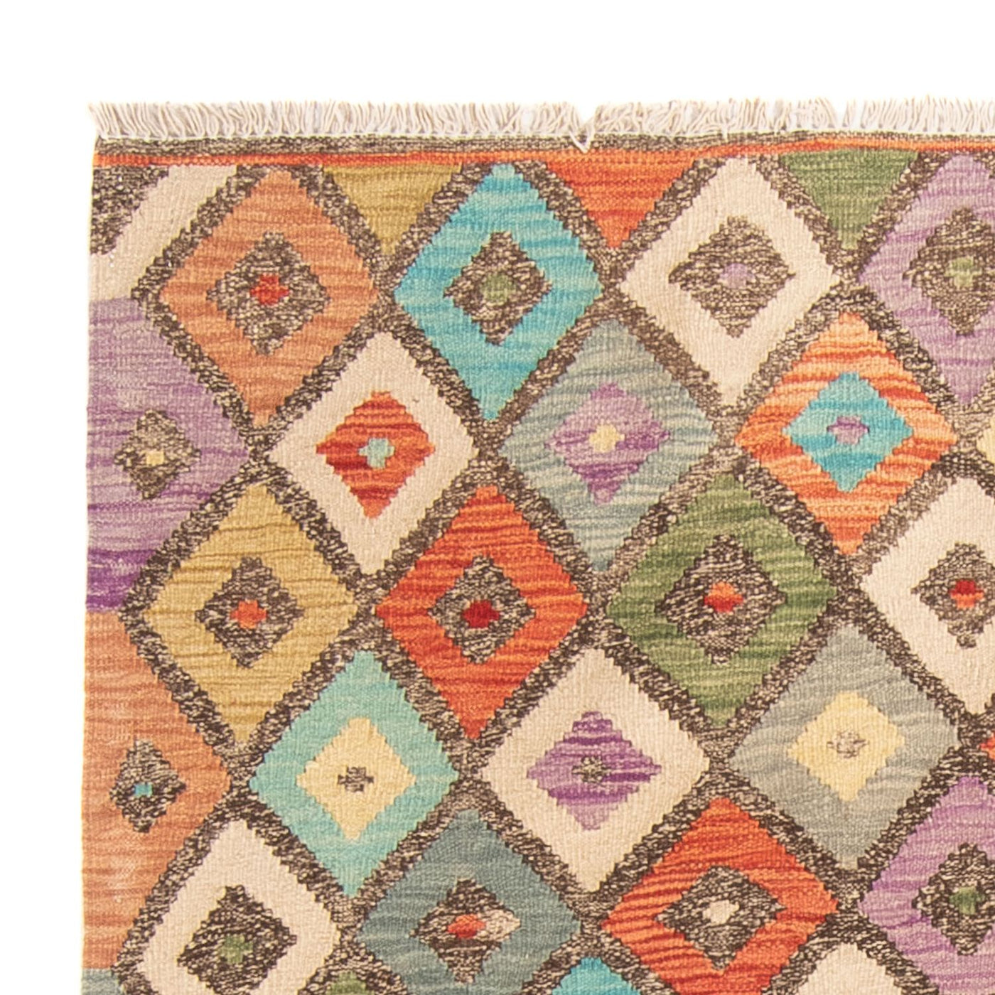 Kilim Maimana Rug 195x155cm - Wool Rug