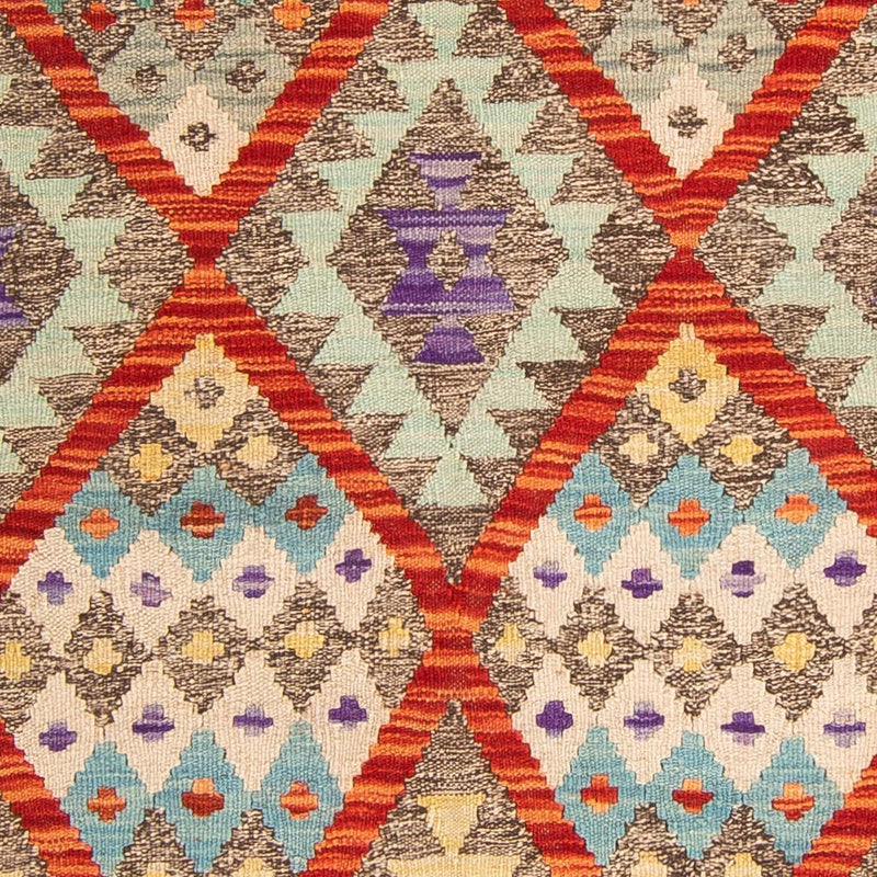 Kelim Rug - Splash - 156 x 100 cm - multicolored