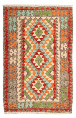 Kelim Rug - Splash - 148 x 97 cm - multicolored