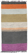 Nepal Rug 70x140cm - Wool Rug - Rectangle / Multicolored / 70 x 140 cm Rectangle