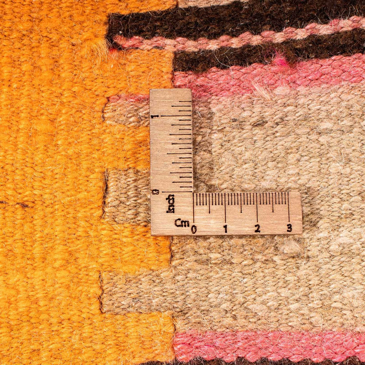 Runner Kelim Rug - Old - 340 x 150 cm - multicolored