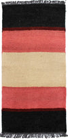 Nepal Rug 70x140cm - Wool Rug - Rectangle / Multicolored / 70 x 140 cm Rectangle