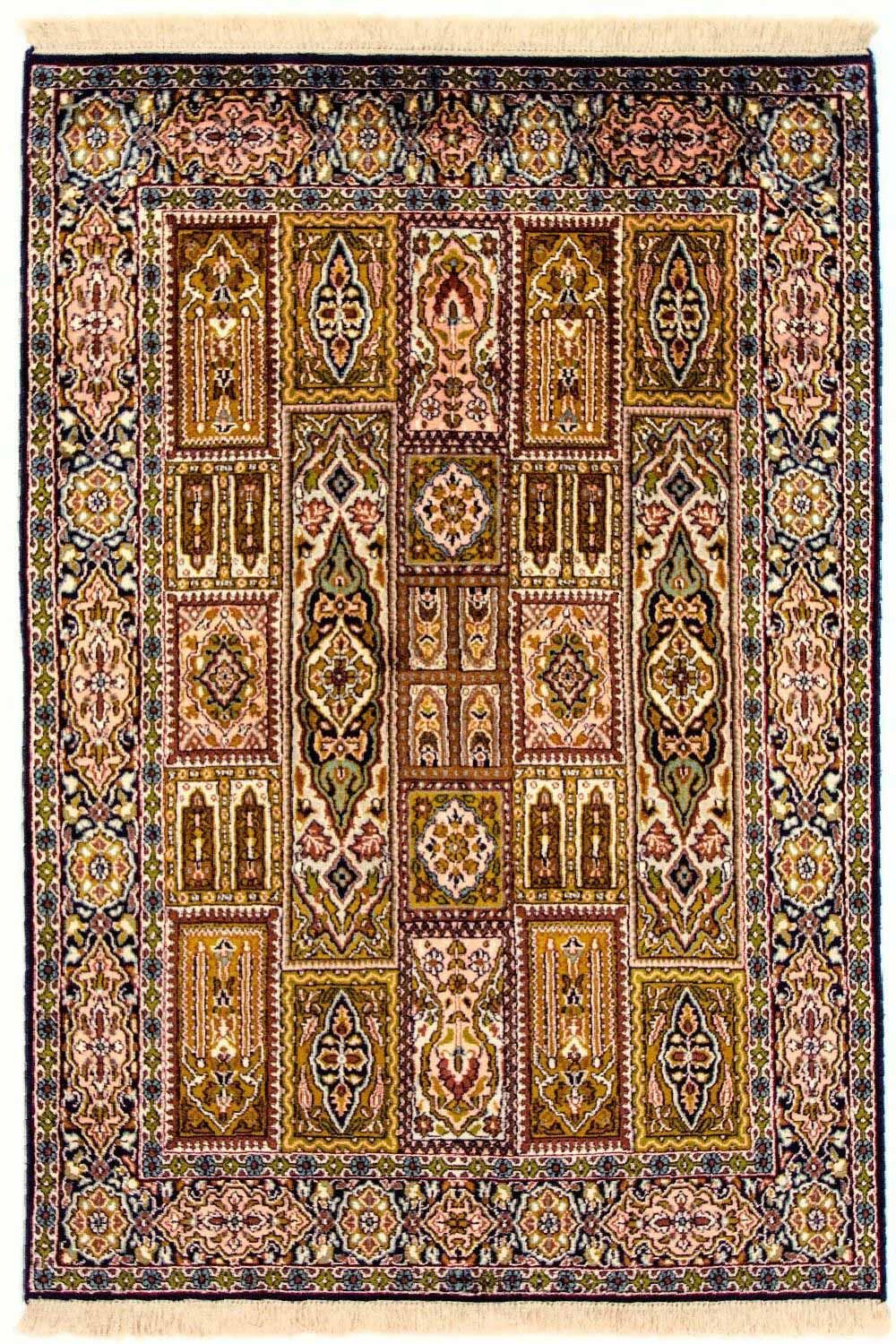 Silk Rug - Kashmir Silk - 157 x 93 cm - multicolored