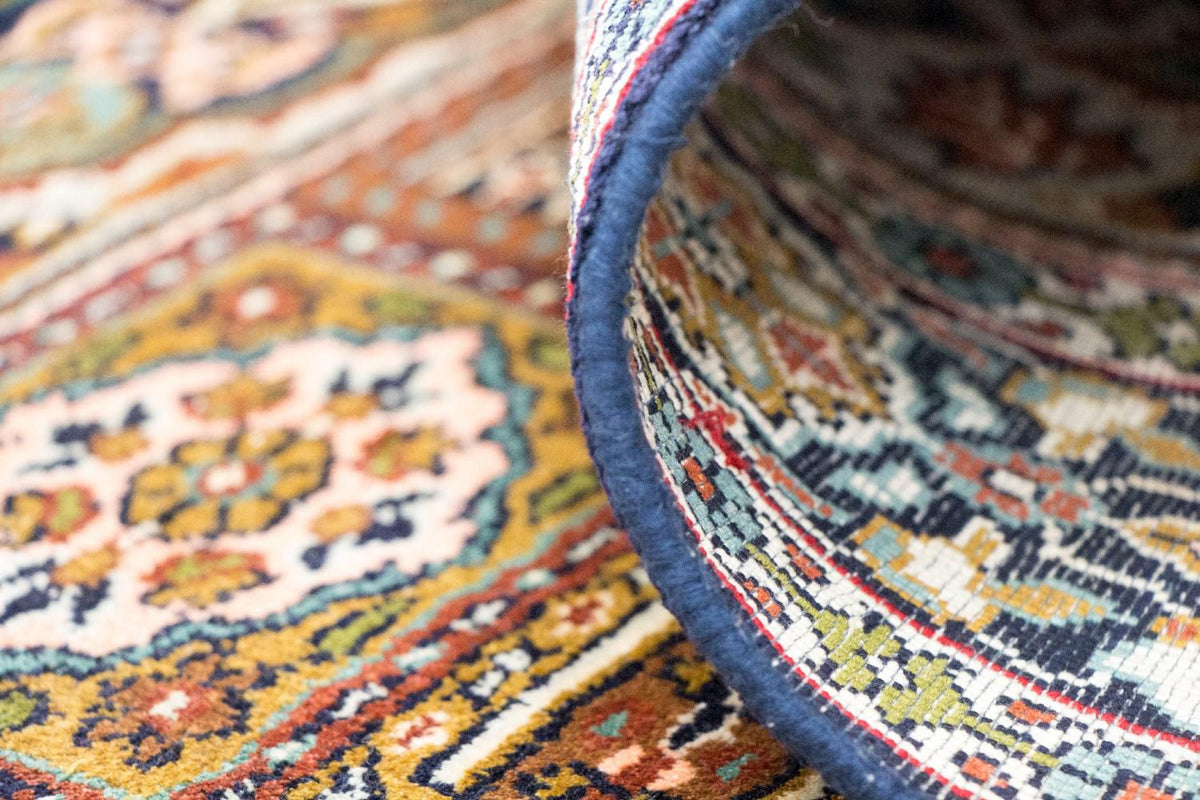 Silk Rug - Kashmir Silk - 157 x 93 cm - multicolored