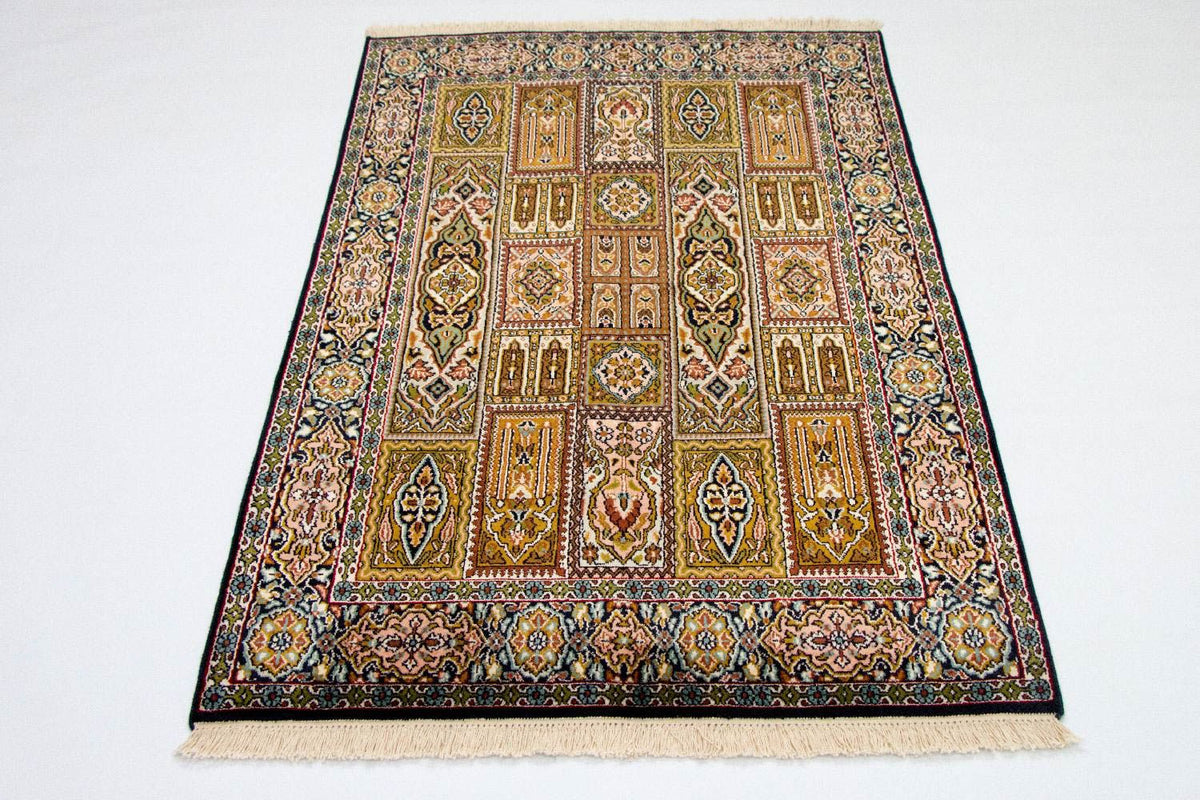 Silk Rug - Kashmir Silk - 157 x 93 cm - multicolored