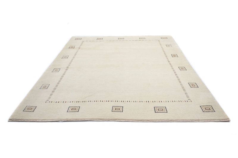 Gabbeh Rug - Loribaft Perser - 246 x 192 cm - beige