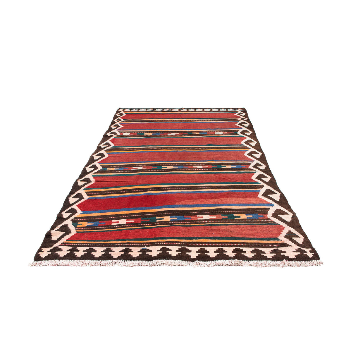 Runner Kelim Rug - Old - 315 x 150 cm - multicolored