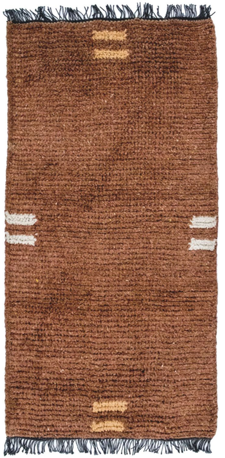 Nepal Rug - 140 x 70 cm - brown