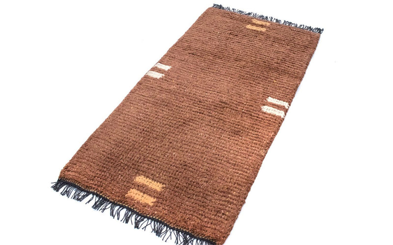 Nepal Rug - 140 x 70 cm - brown