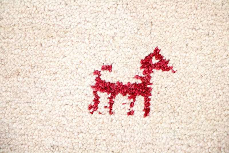 Gabbeh Rug - Indus - 240 x 170 cm - beige